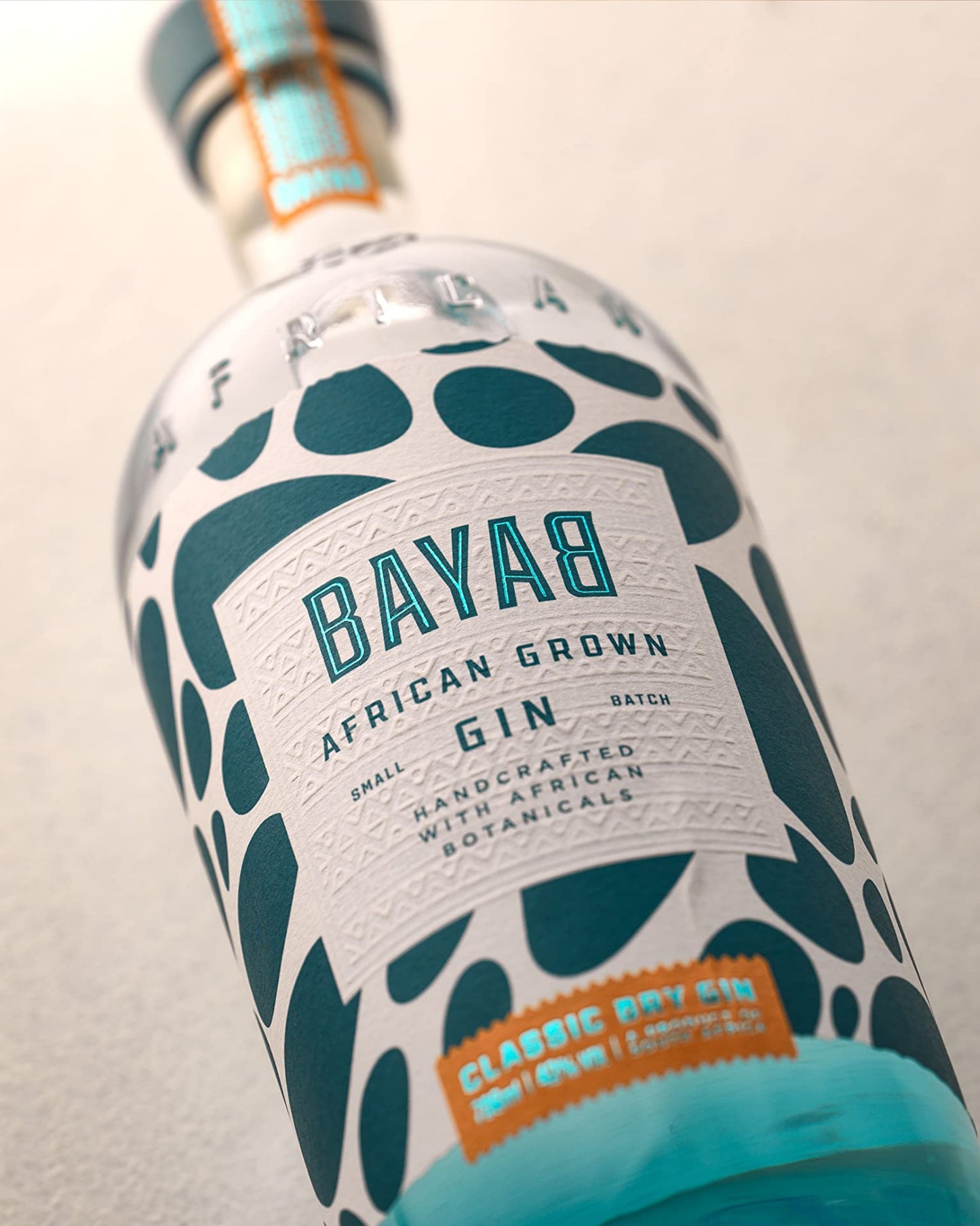 Bayab African Grown Classic Dry Gin 70cl