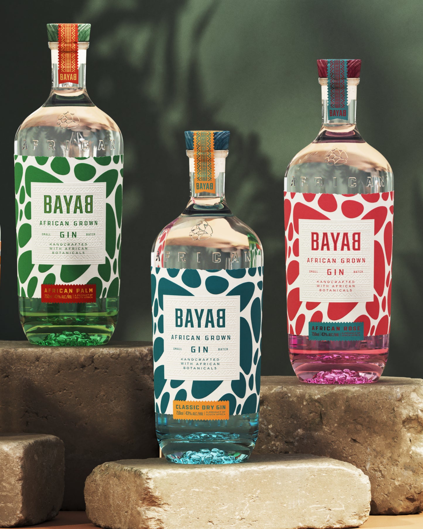 Bayab African Grown Classic Dry Gin 70cl