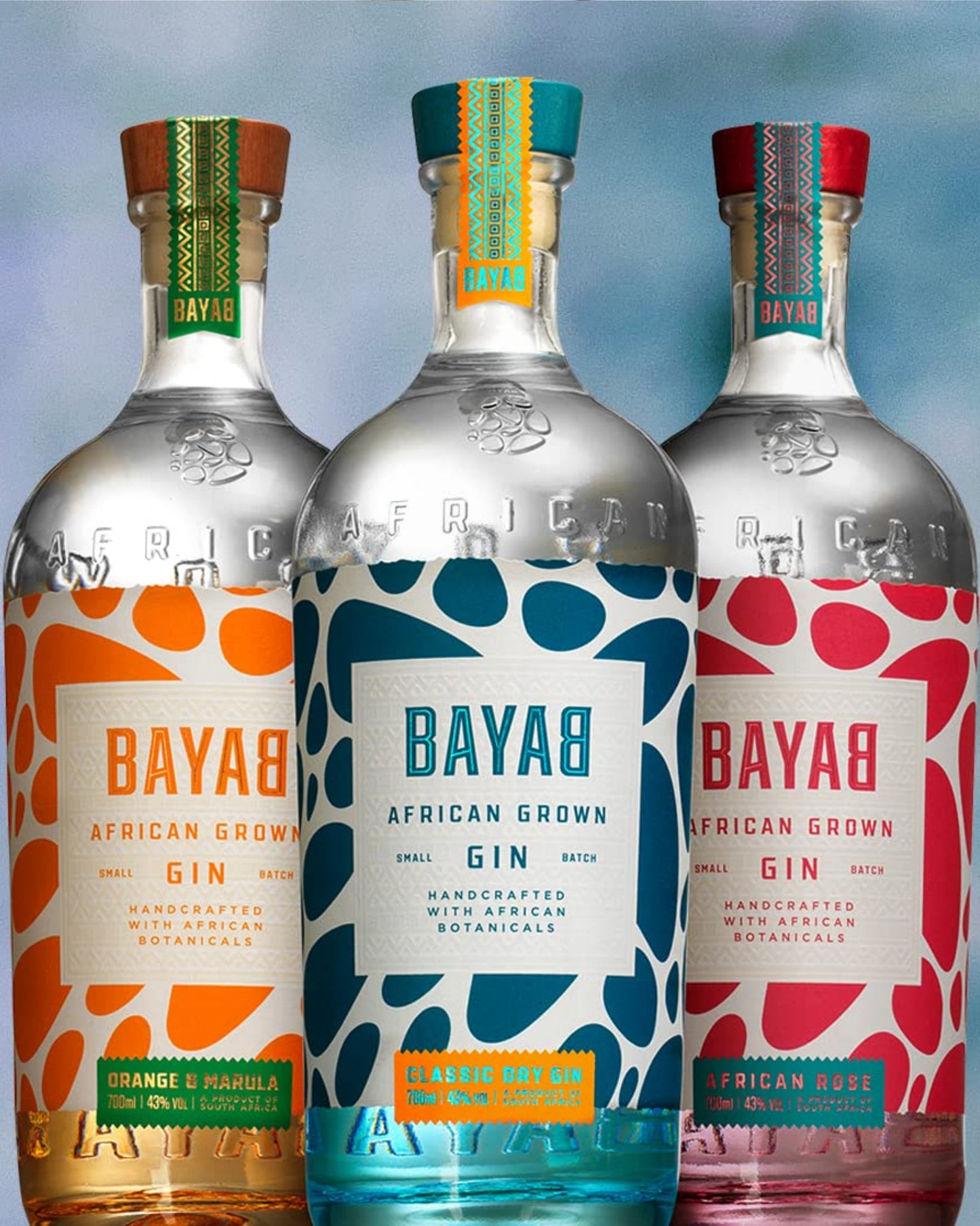 Bayab African Grown Classic Dry Gin 70cl