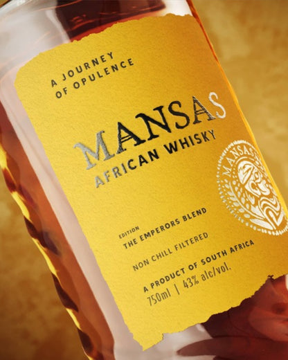 Mansas African Whisky - 750 ml