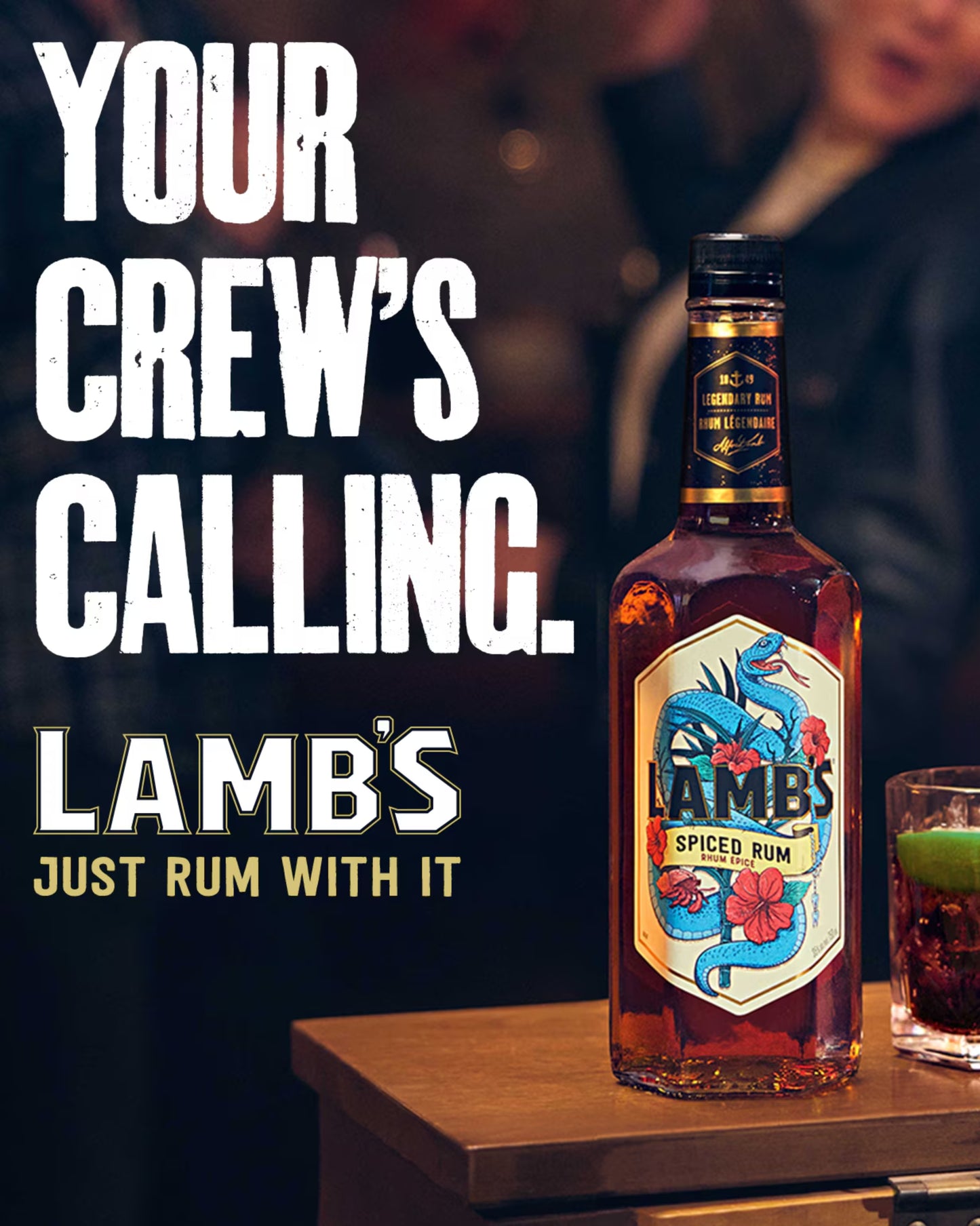 Lamb's Spiced Rum Spirit Drink - 700mL