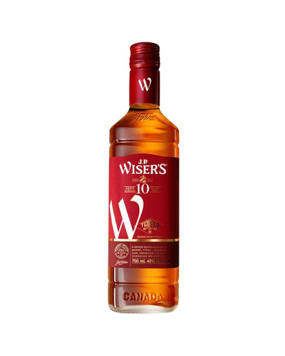 J.P. Wiser's Triple Barrel 10 years Whisky - 700mL
